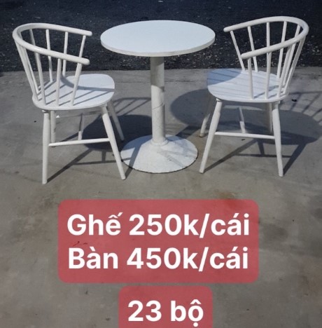 Bàn Ghế Cafe Giá Rẻ Sp001052