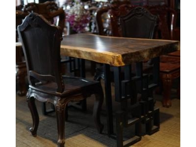 Bộ bàn ghế gỗ me tây SP000423